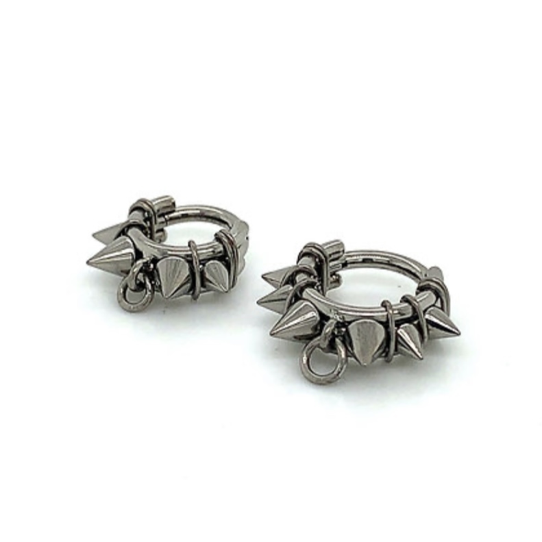 O-ring Collar Spiked Hinged Ring