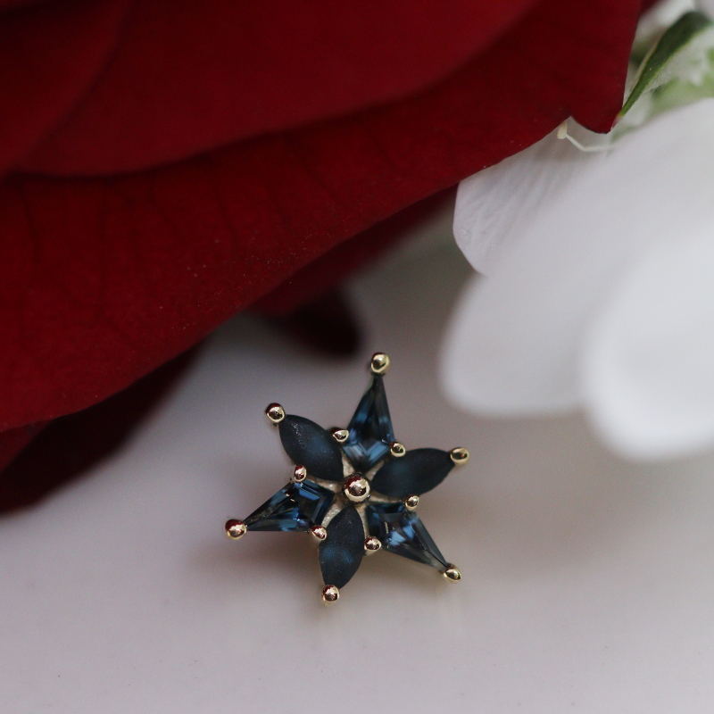 Tiny Stargazer - London Topaz