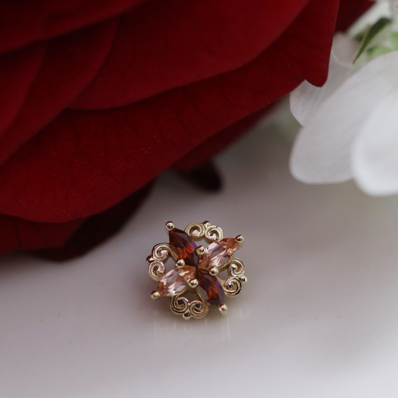 Lamia - Anastasia Topaz & Champagne Sapphire