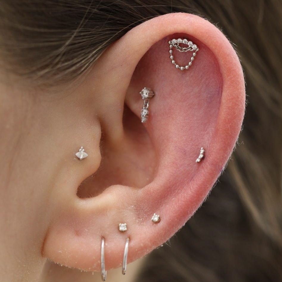 Ember minimalistic ear styling