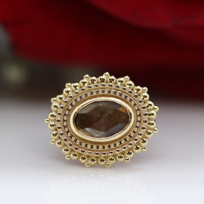 Afghan Oval - Zawadi Sapphire