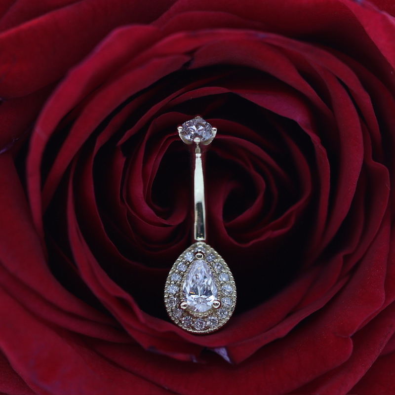 Curved barbell - Pear Halo
