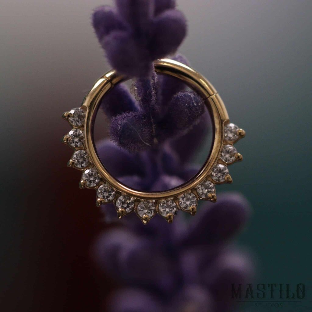 Tiara ring - Small YG