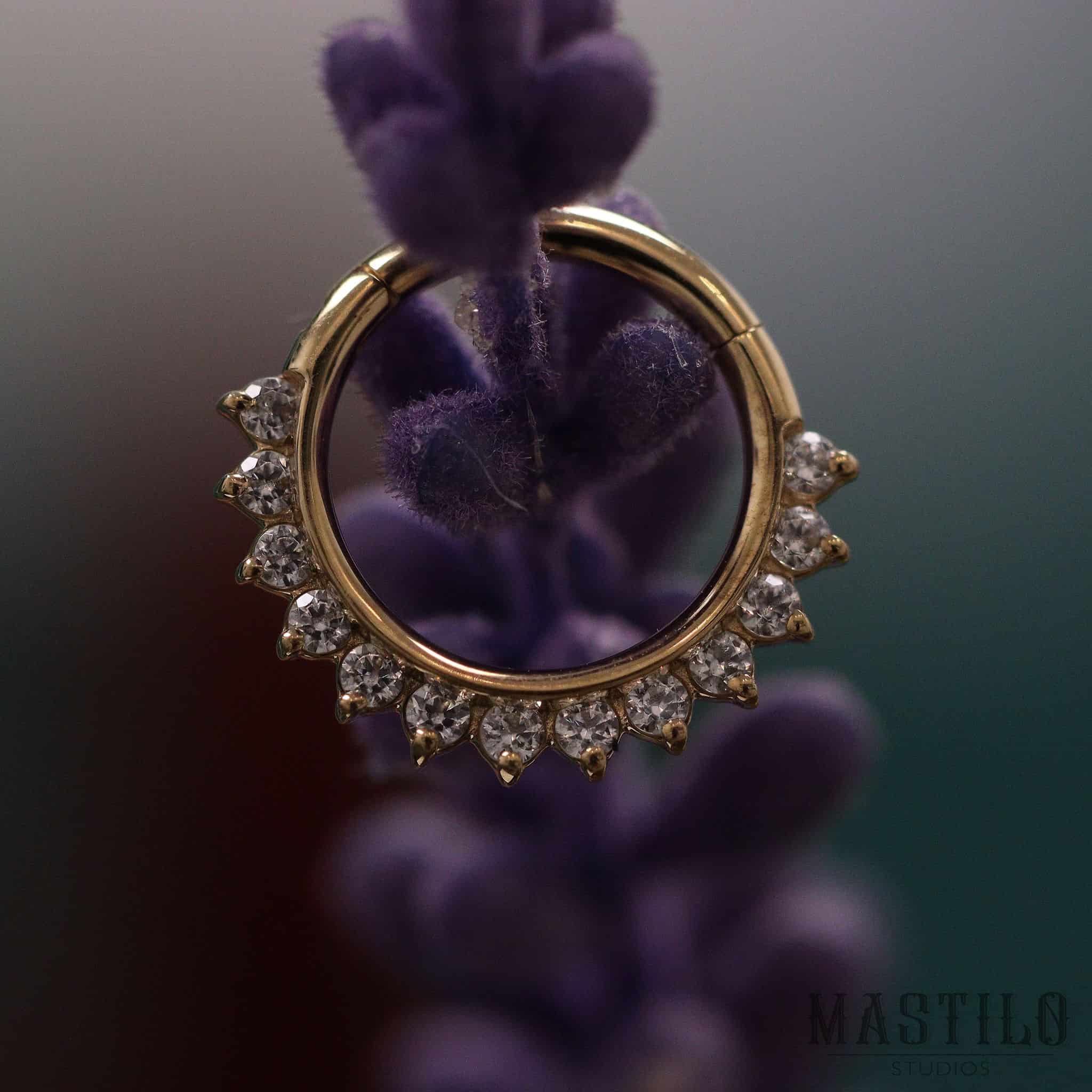 Tiara ring - Small YG