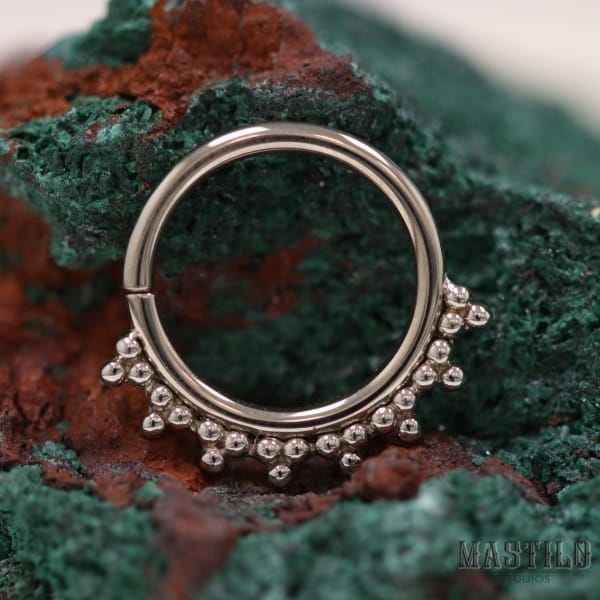 Talia seamring - wit goud