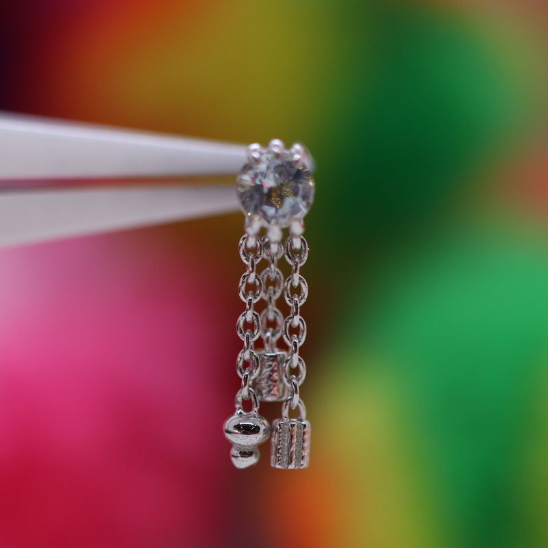 1000% - 3 drops - Pale Blue Topaz - WG