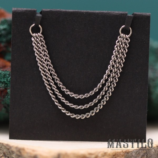 Triple Curb chain