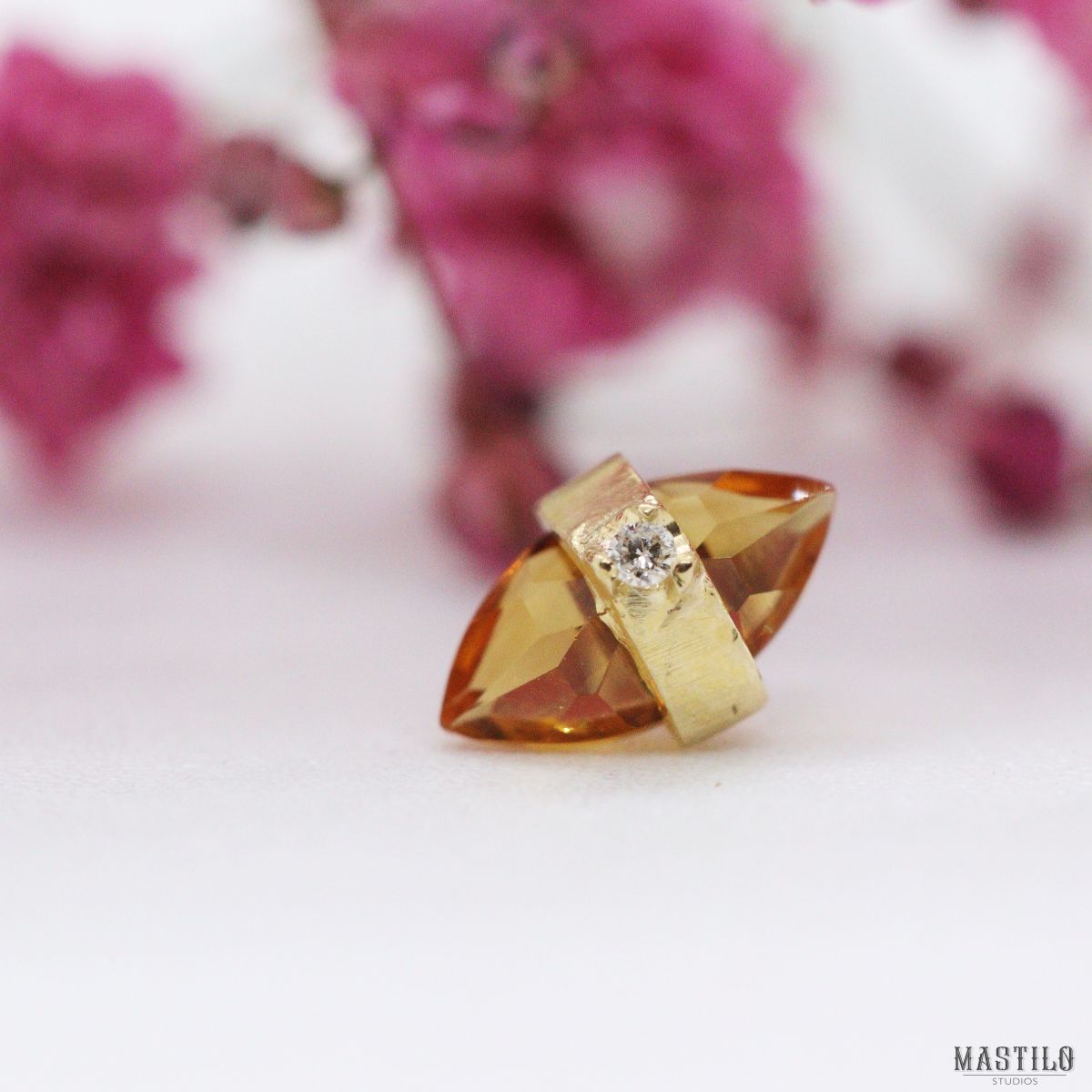 Crystalized - Citrine & Diamond - YG
