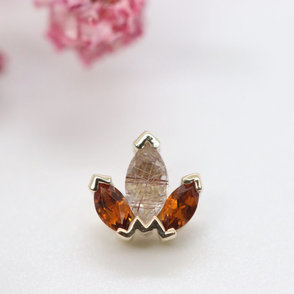 BVLA - Mini AJ - Citrine & Copper Rutilated Quartz