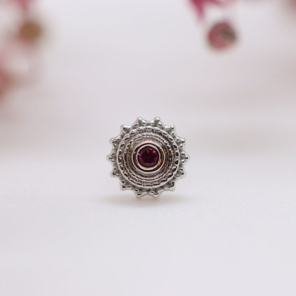 Round Afghan - Ruby - WG