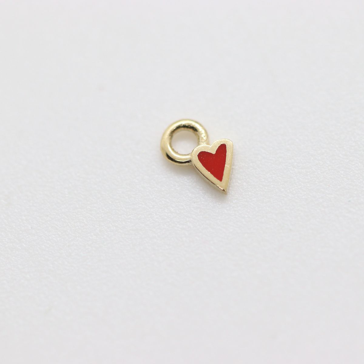 Ticker charm - Red - YG