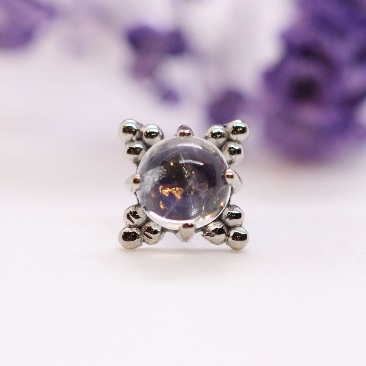 Zia - Rainbow Moonstone - WG