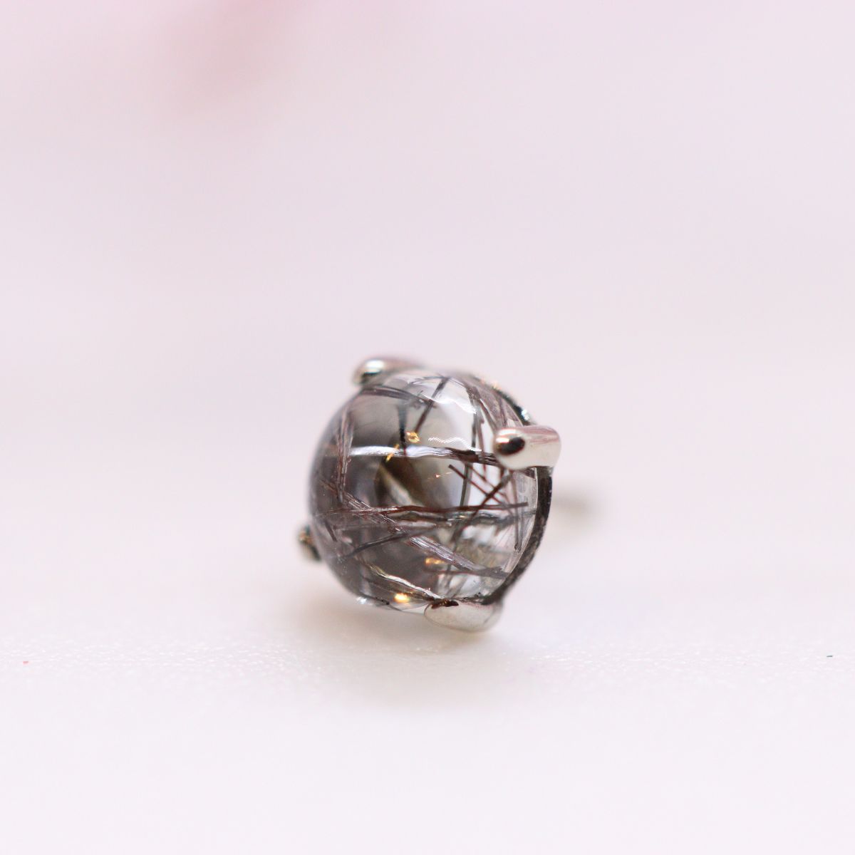 Ziana - Black Toumalinated Quartz - WG
