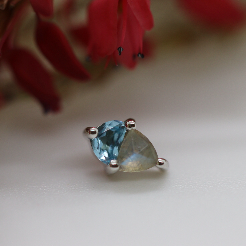 Eon - Labradorite & Swiss Blue Topaz