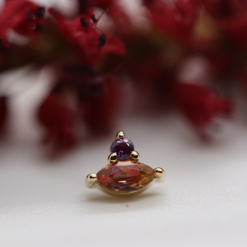 Matcha - Anastasia Topaz & Rhodolite