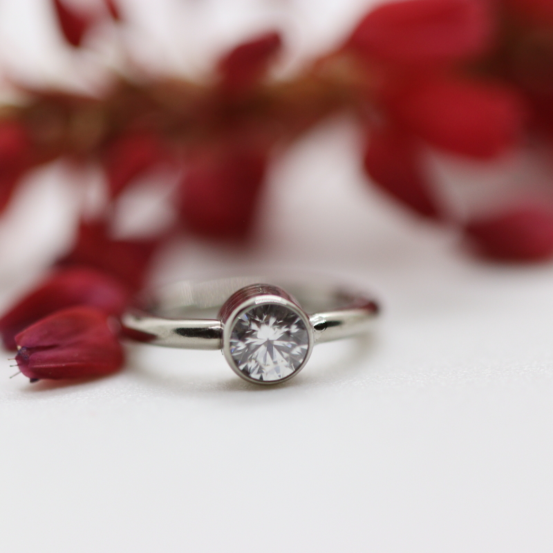 Fixed bezel ring - vertical - WCZ