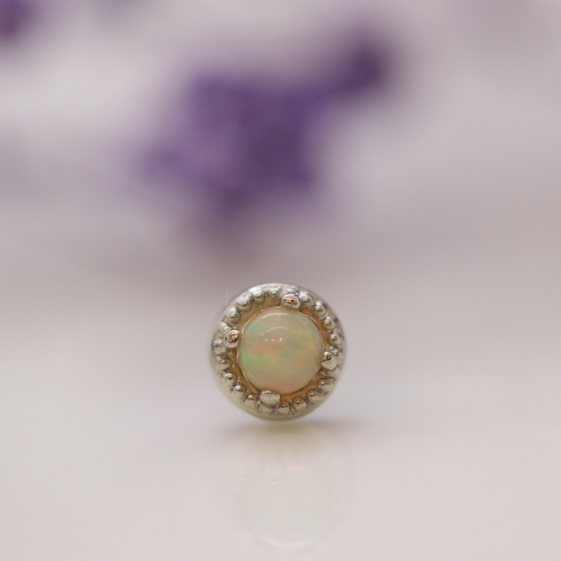 Milo - White Opal