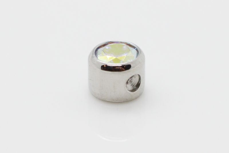 Captive gem bezel - Aurora Borealis