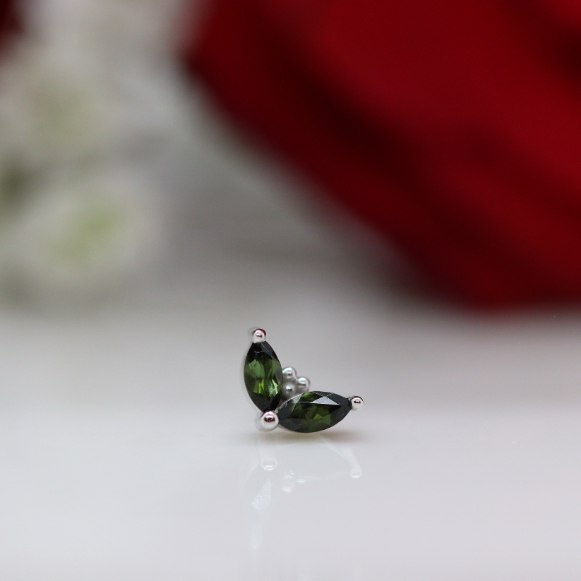 Petals - Green Tourmaline
