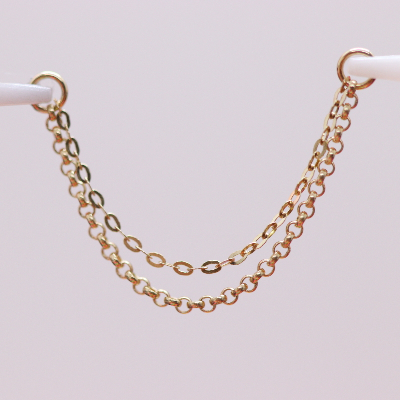 Rolo & Cable chain - YG