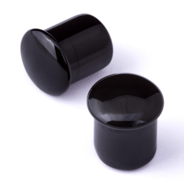 Gorilla Glass black plugs