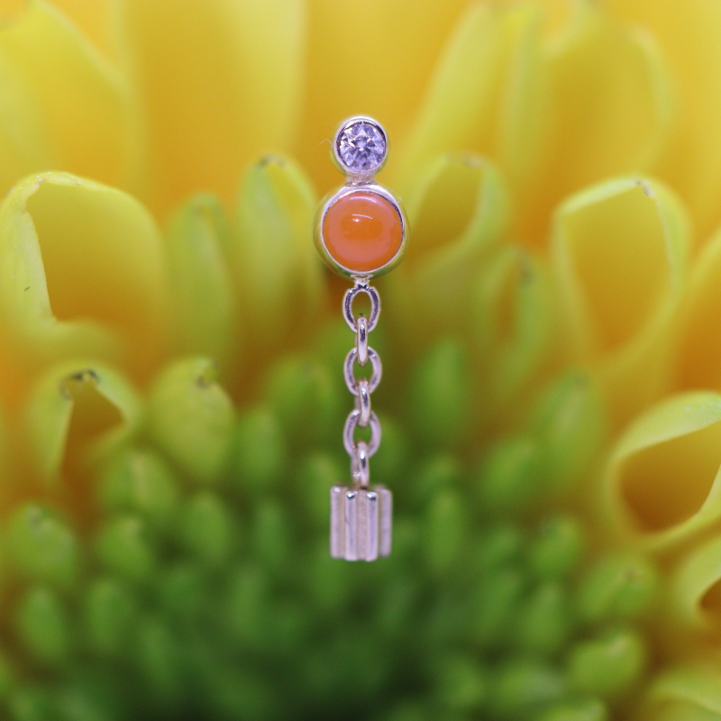 Diamond Short & Sweet - Electric Orange - YG