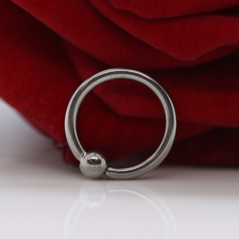 Fixed bead ring - Niobium