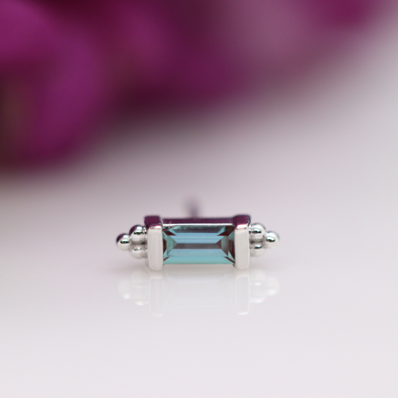 Siva - Chatham lab created Alexandrite - WG